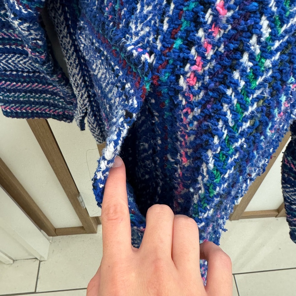 Colorful Striped Baja Joe Hoodie - Picture 5 of 7